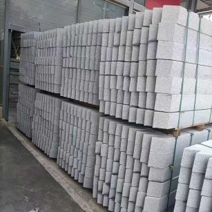 枣庄芝麻白树围石 树池