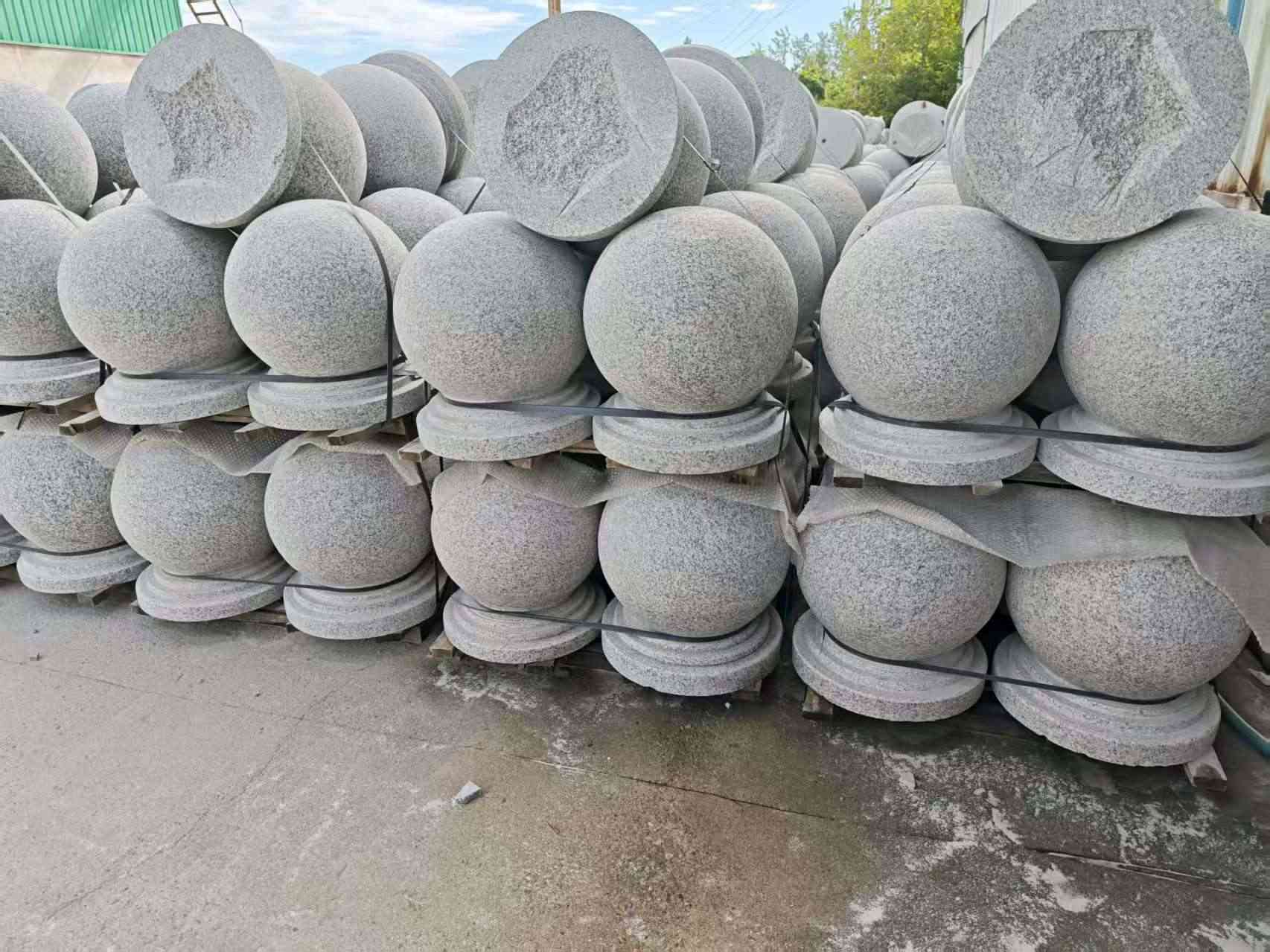 枣庄圆球石球挡车球