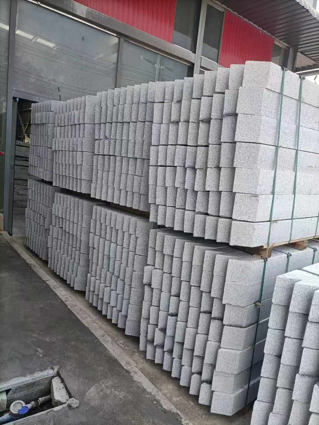 枣庄芝麻白树围石 树池