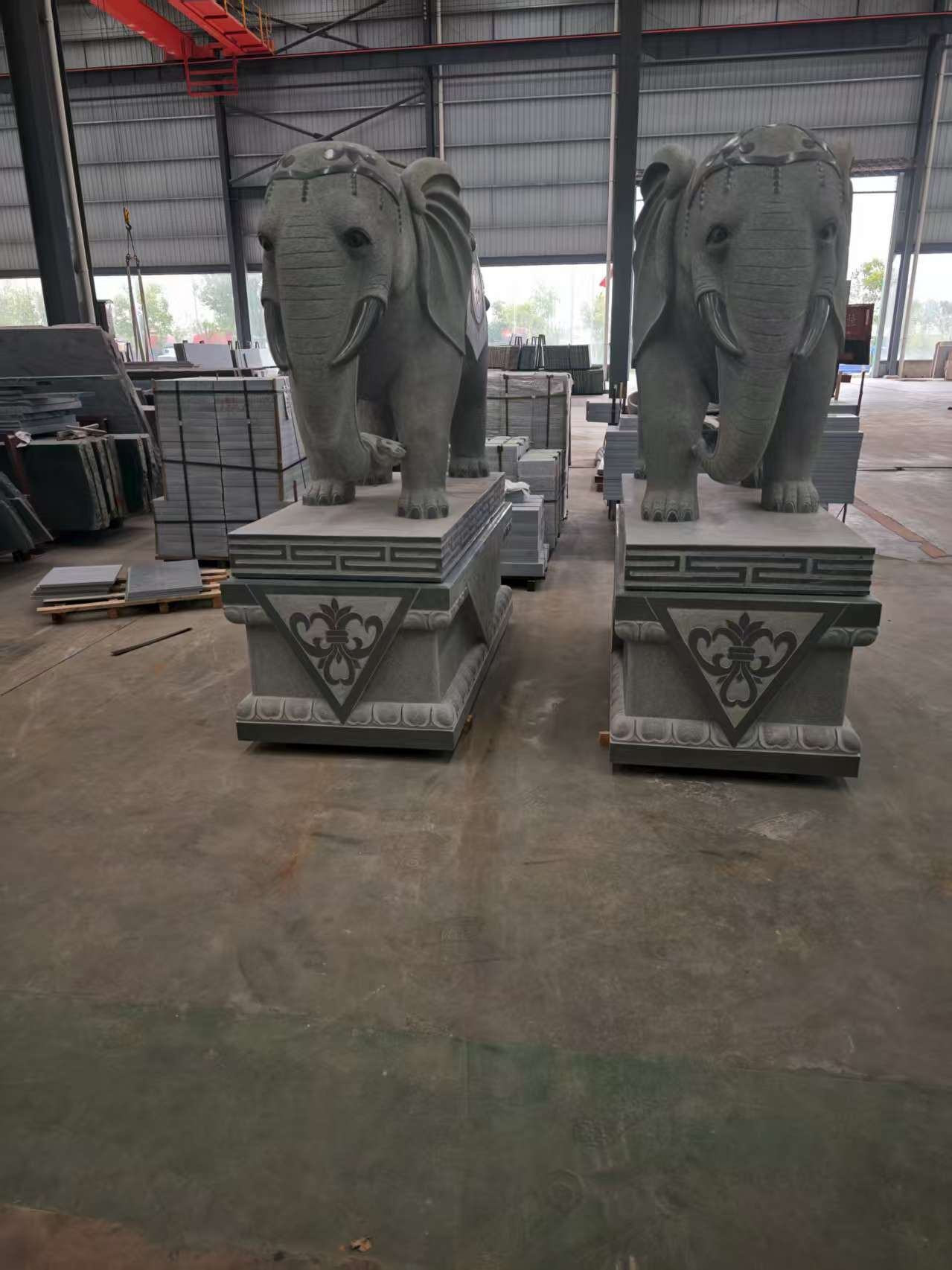 枣庄芝麻灰花岗岩对象 芝麻白芝麻灰大象