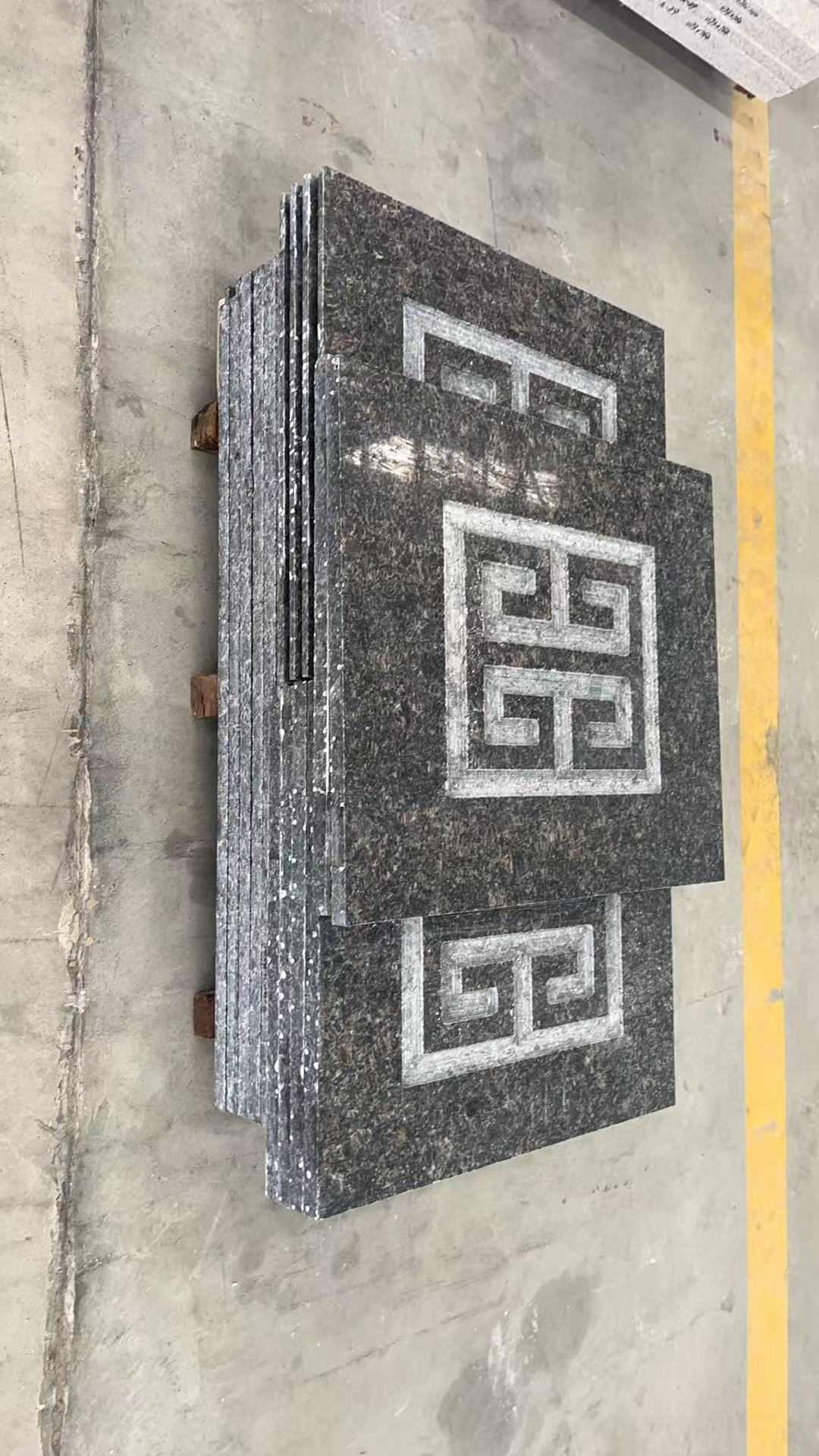 枣庄英国棕回纹雕刻版